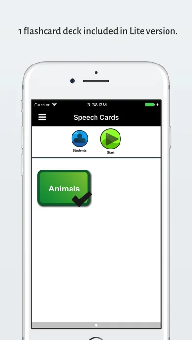 Zrzuty ekranu Speech Cards Lite