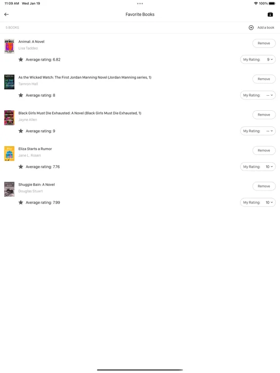 Captures d'écran de Read Watch Share iPad 