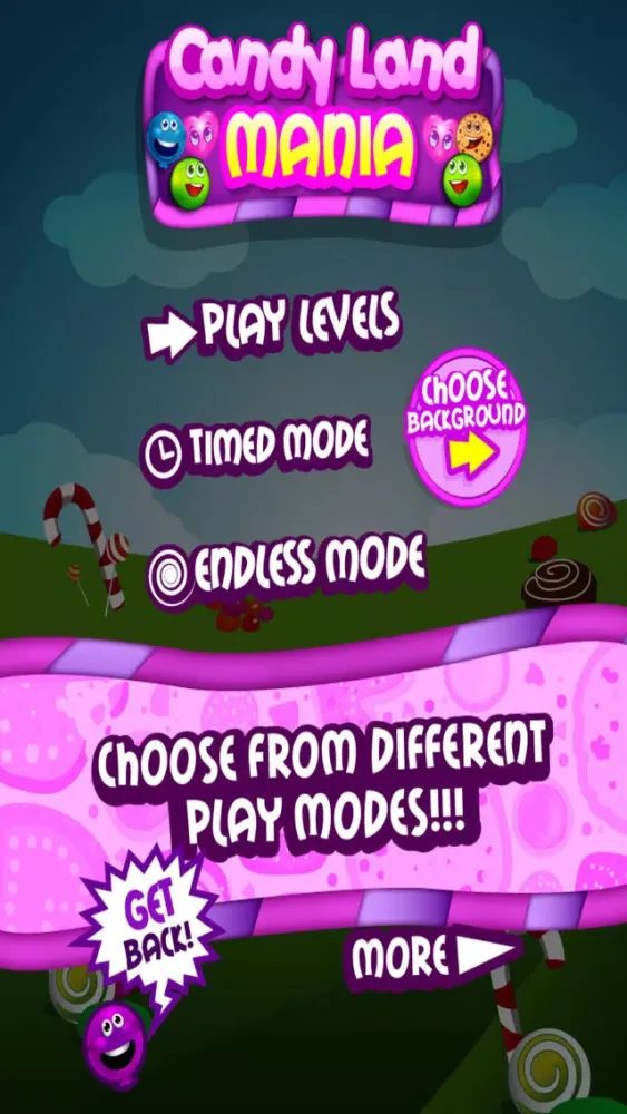 Tangkapan layar Candy Land Mania