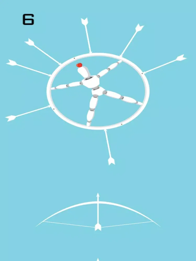 Capturas de pantalla de Flicky Shot - Archery Arrow Mannequin Challenge iPad 