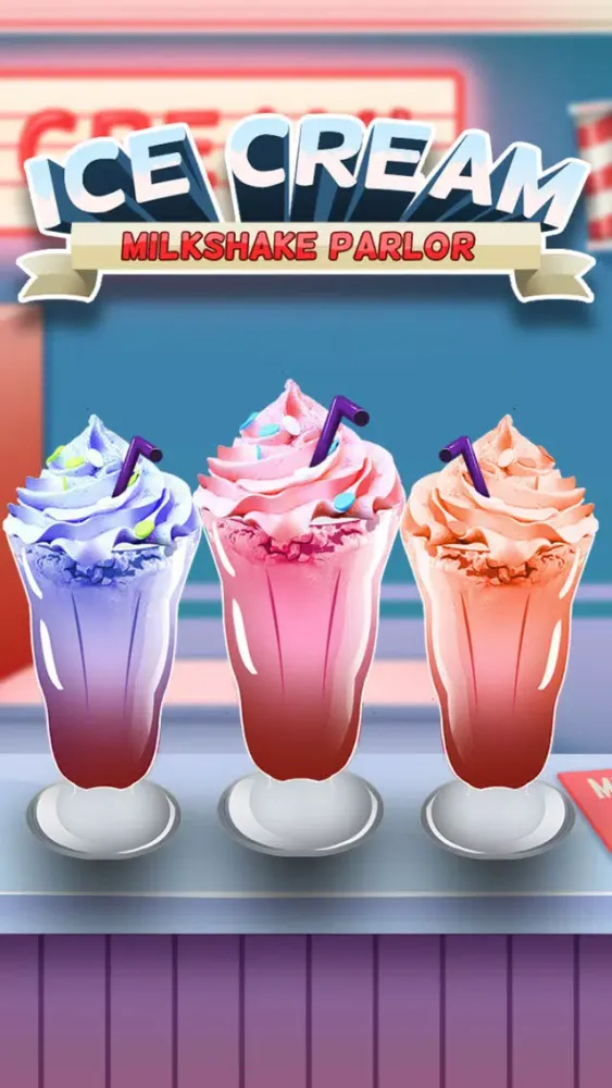 Awesome Ice Cream Milkshake Smoothie Parlor Maker应用截图