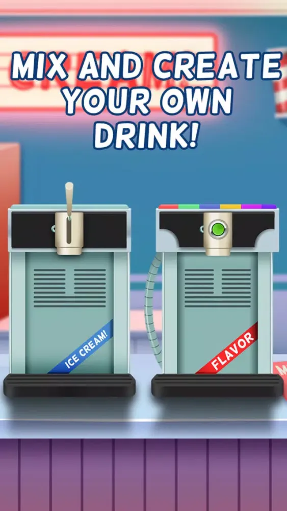 Awesome Ice Cream Milkshake Smoothie Parlor Maker应用截图