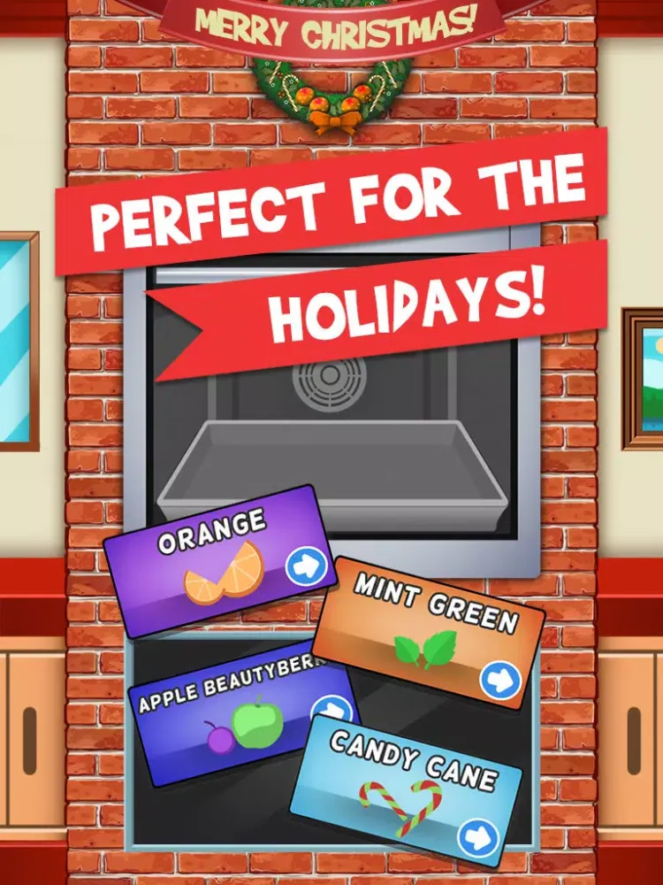 Awesome Christmas Holiday Cupcake Bakery - Food Maker iPad  স্ক্রিনশট