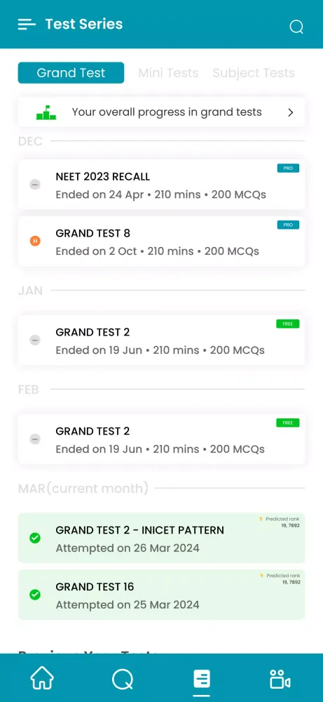 ภาพหน้าจอของ RxDx