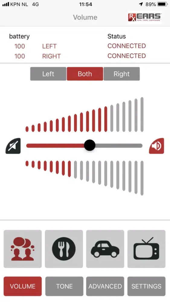 Скриншоты Easy Remote RXEars