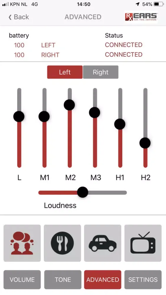 Скриншоты Easy Remote RXEars