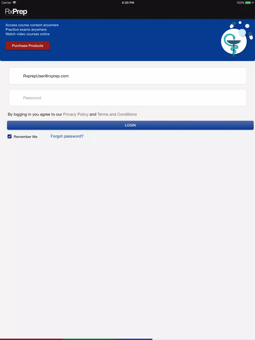 Screenshot di RxPrep Board Reviews iPad 