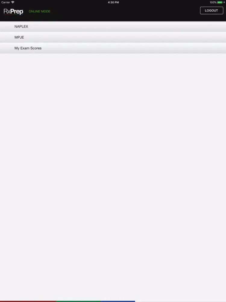 Tangkapan layar RxPrep Board Reviews iPad 