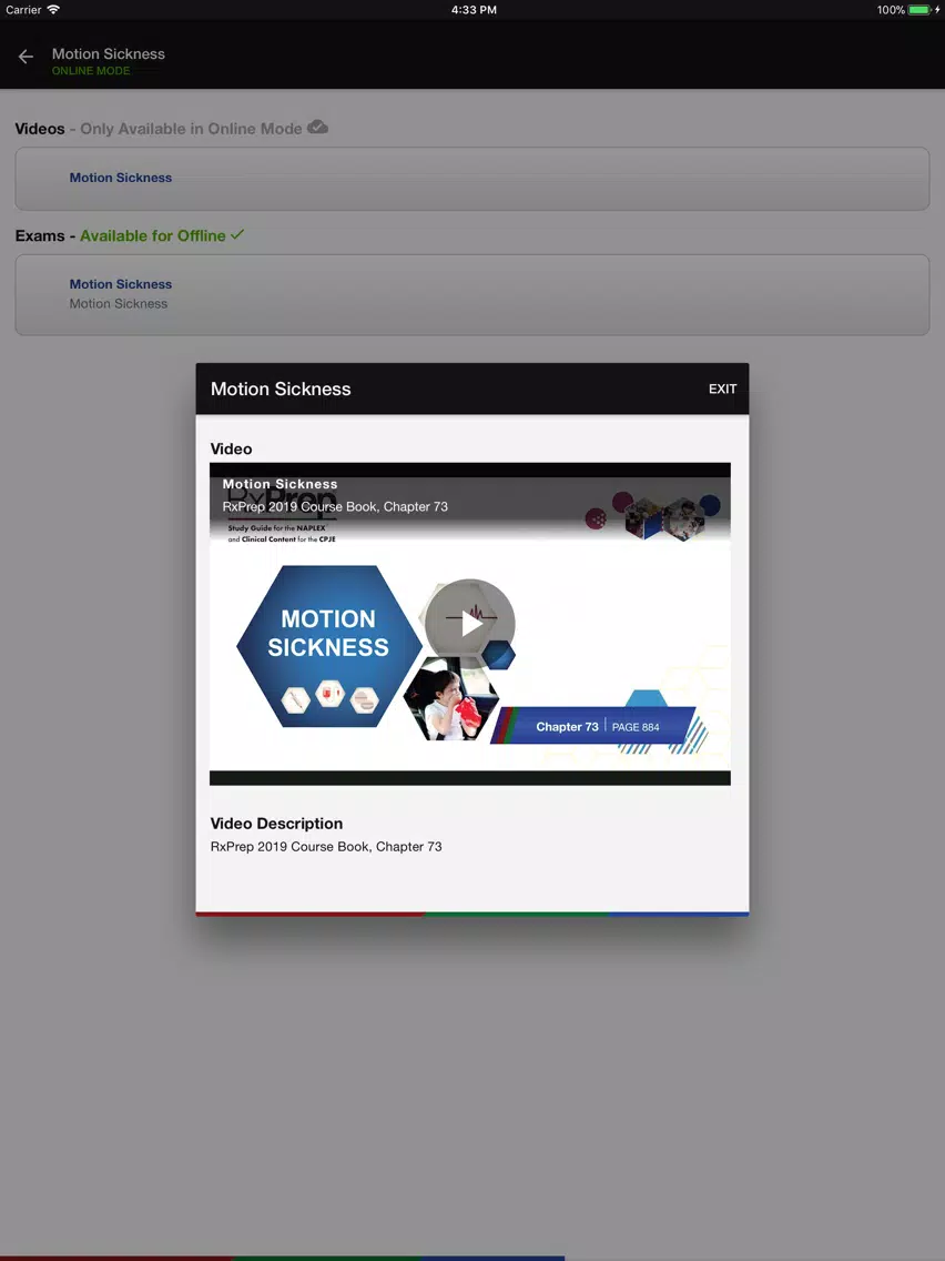 Screenshot di RxPrep Board Reviews iPad 