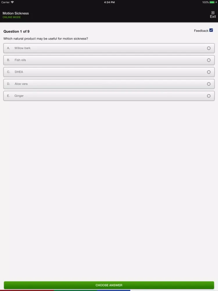 Tangkapan layar RxPrep Board Reviews iPad 