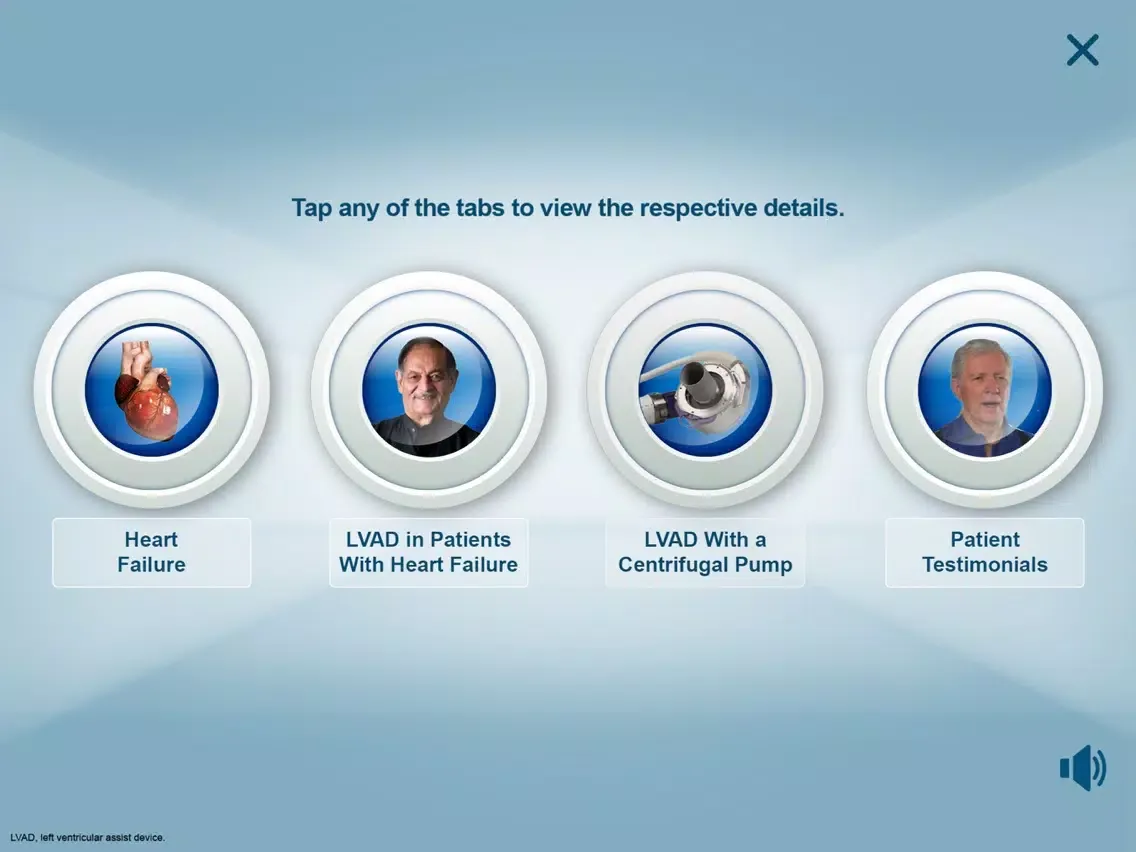 HeartMate 3™ LVAD AR app iPad  स्क्रीनशॉट