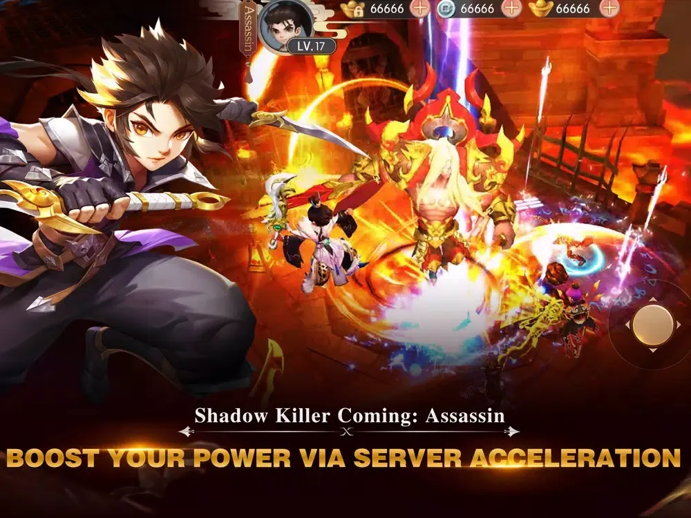 Tangkapan skrin Yong Heroes iPad 