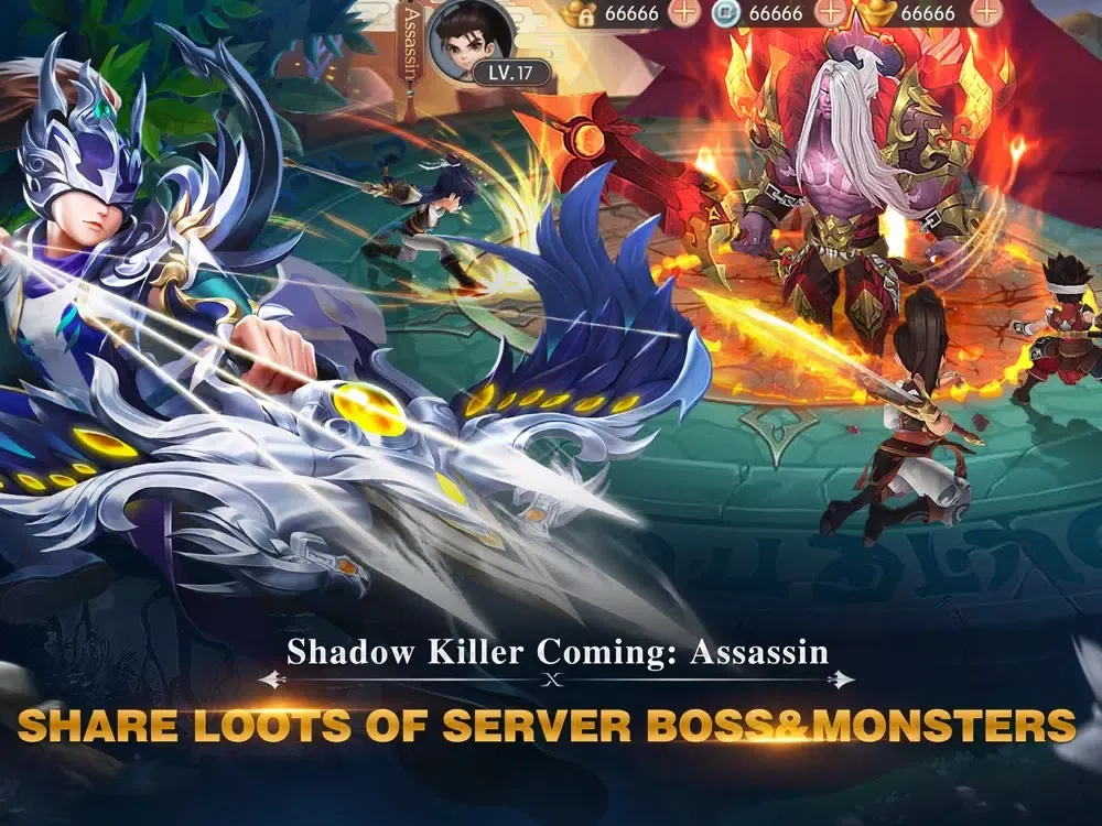 Tangkapan skrin Yong Heroes iPad 