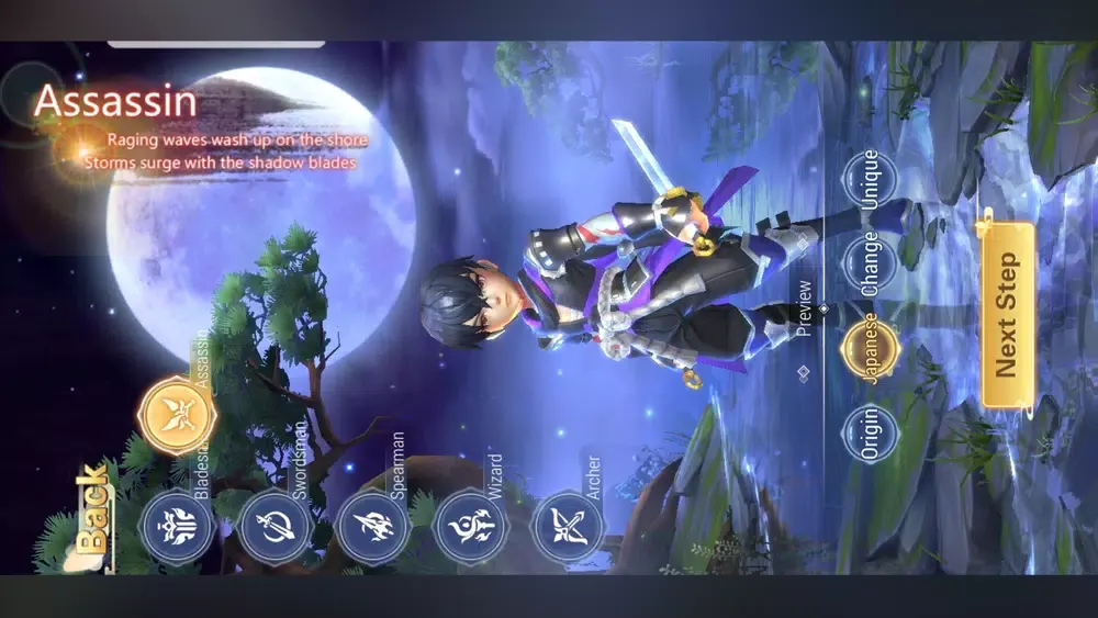 Tangkapan skrin Yong Heroes