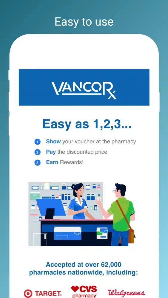Captures d'écran de Vanco Rx