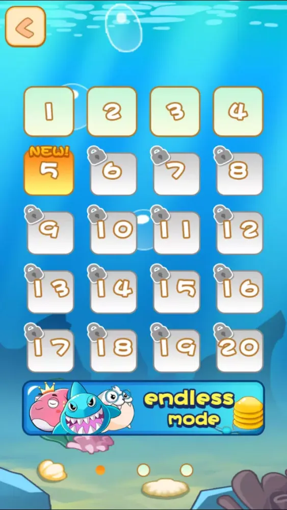 Capturas de tela do Bubble Fish：Underwater World