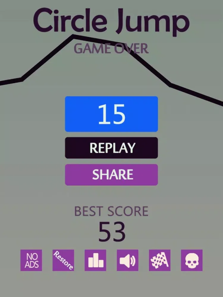 Screenshot di Circle Jump：圈圈快跳 iPad 