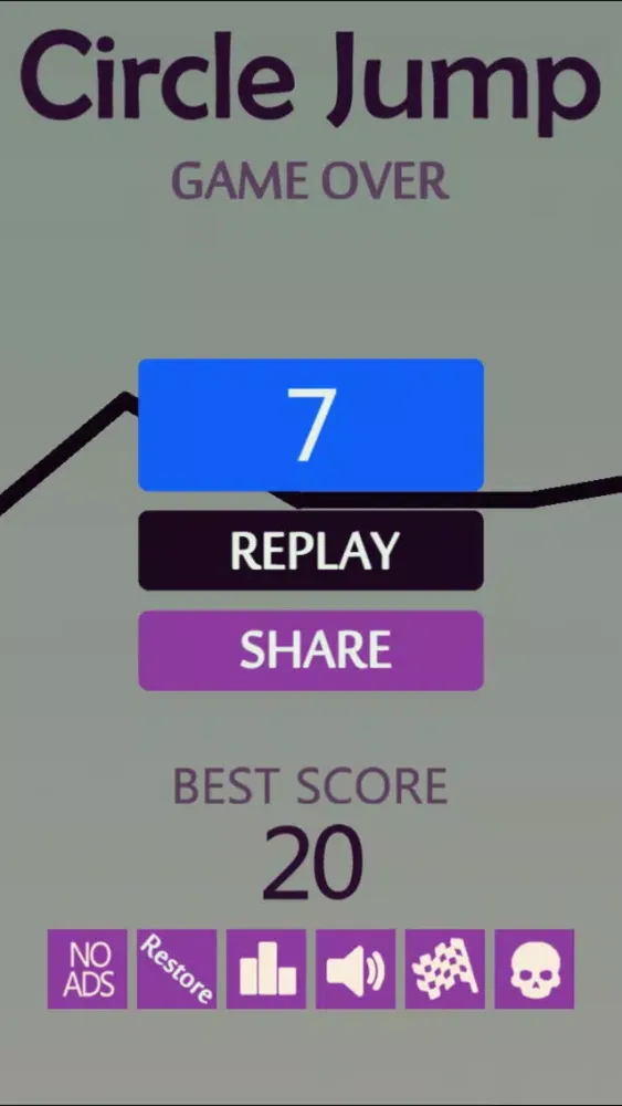 Screenshot di Circle Jump：圈圈快跳