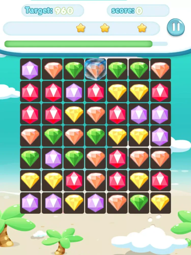 Ảnh chụp màn hình của Diamond Connection 2017 iPad 
