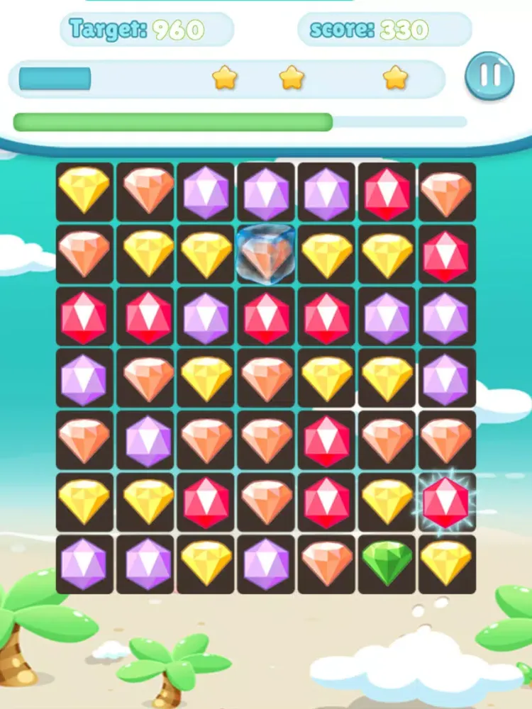 Ảnh chụp màn hình của Diamond Connection 2017 iPad 