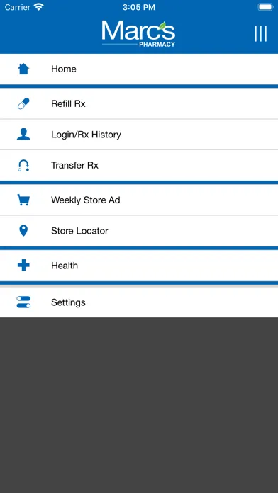 Marc’s Pharmacy Mobile App سکرین شاٹس