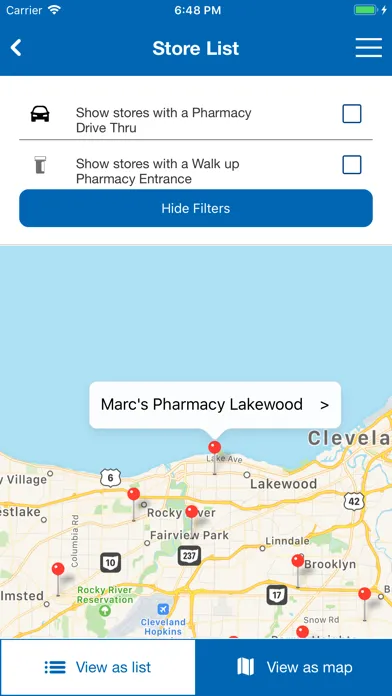 Marc’s Pharmacy Mobile App سکرین شاٹس