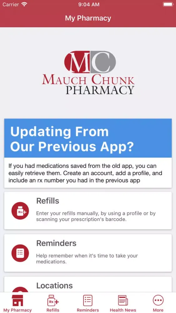 Mauch Chunk Pharmacy应用截图