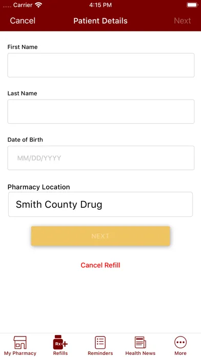 Zrzuty ekranu Smith County Drug