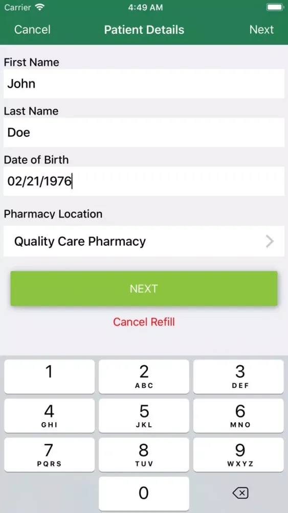 Quality Care Pharmacy Screenshots