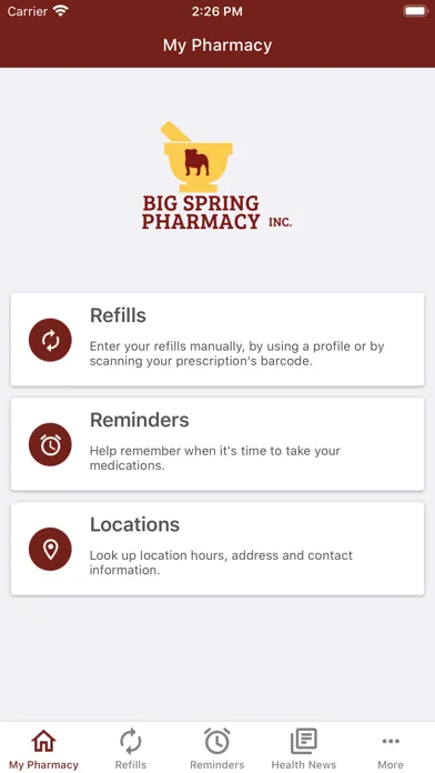 Big Spring Pharmacy Screenshots