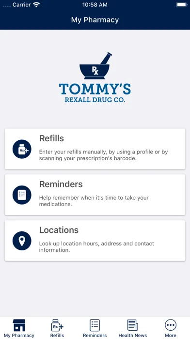 Tommy's Rexall Drug স্ক্রিনশট