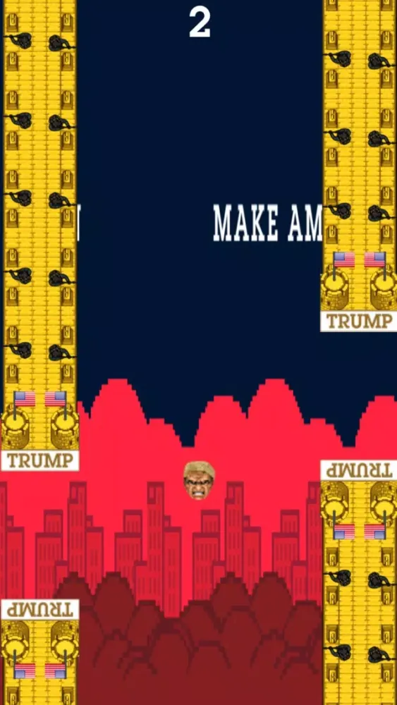 ภาพหน้าจอของ Trumpy Wall - Make War Great Again