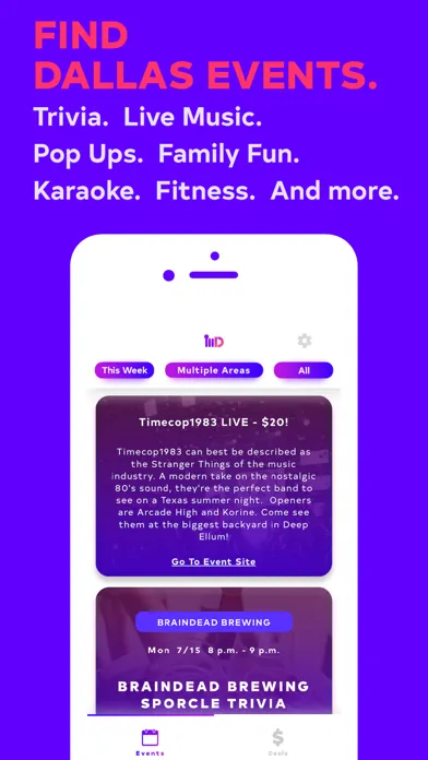 myDallas - a myCity app Screenshots