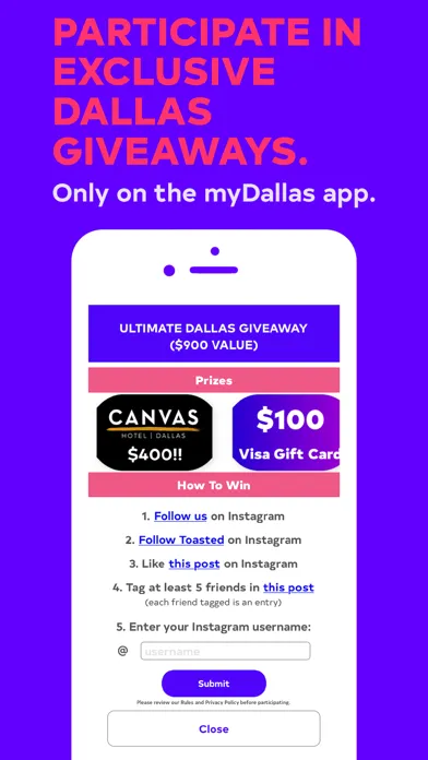 myDallas - a myCity app Screenshots