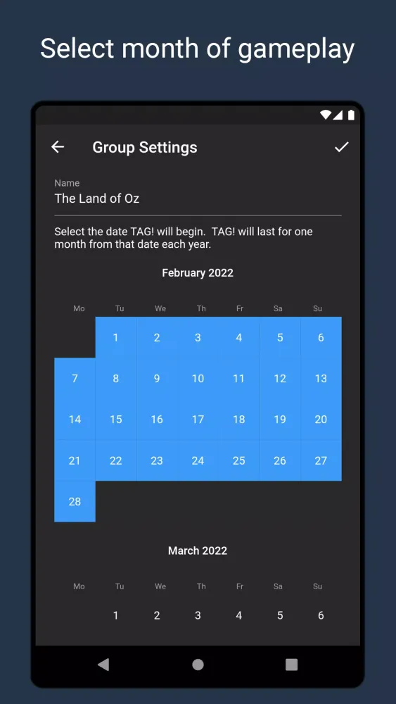 Tag! You're It Screenshots