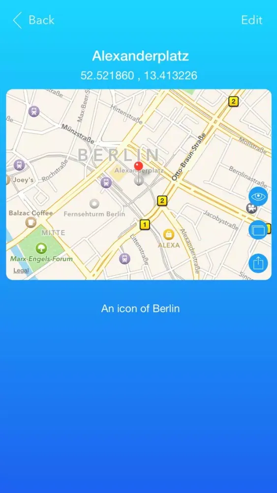 xMarker - The GPS Map Marker App スクリーンショット