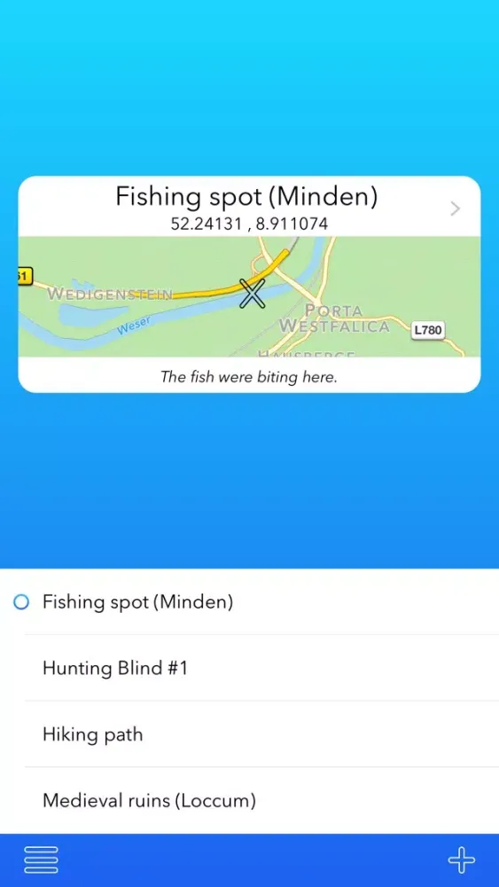 xMarker - The GPS Map Marker App スクリーンショット