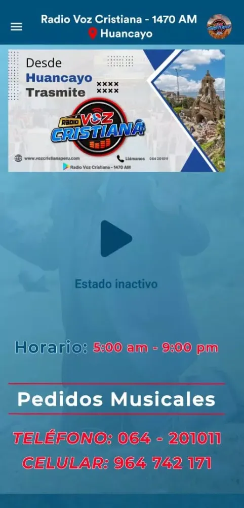 Radio Voz Cristiana - 1470 AM Screenshots