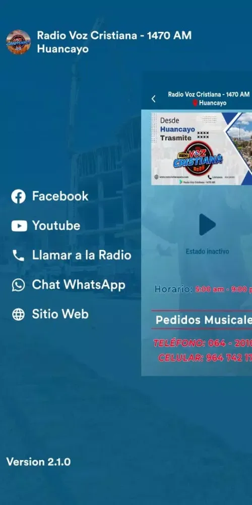 Radio Voz Cristiana - 1470 AM Screenshots
