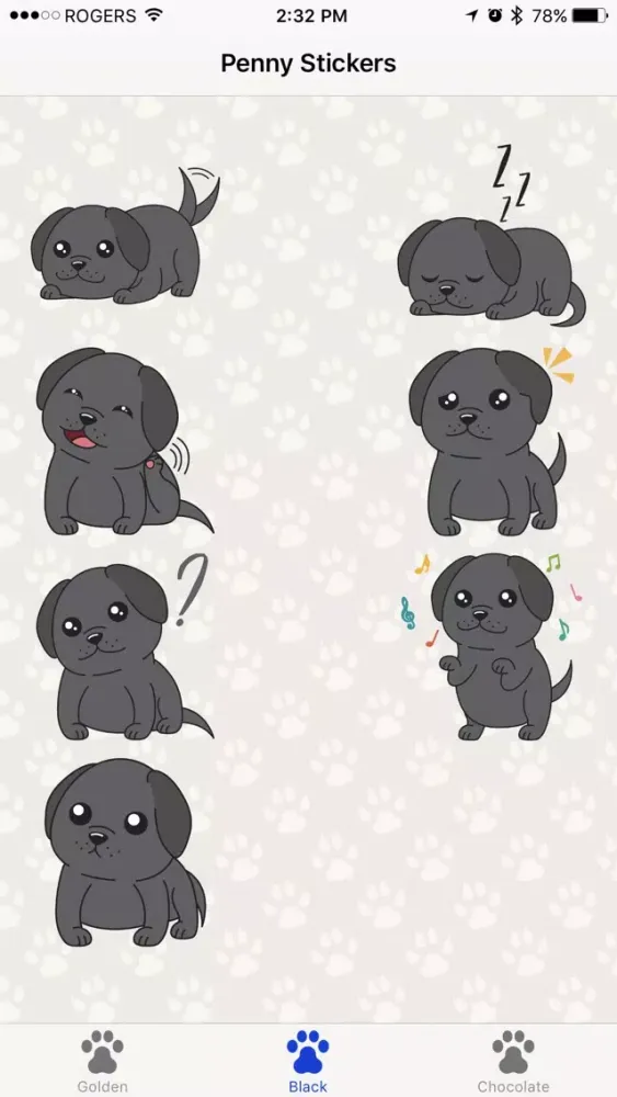 Ảnh chụp màn hình của Penny the Labrador