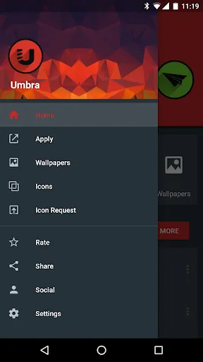 Capturas de pantalla de Umbra - Icon Pack