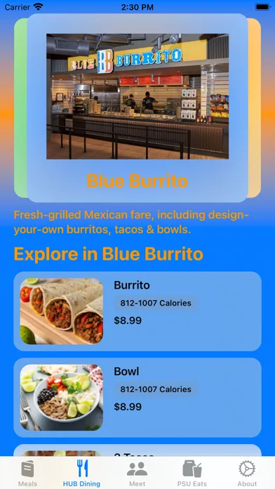 Meet and Eat - Campus Dining 스크린샷