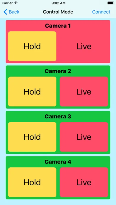 Zrzuty ekranu Live Camera Control