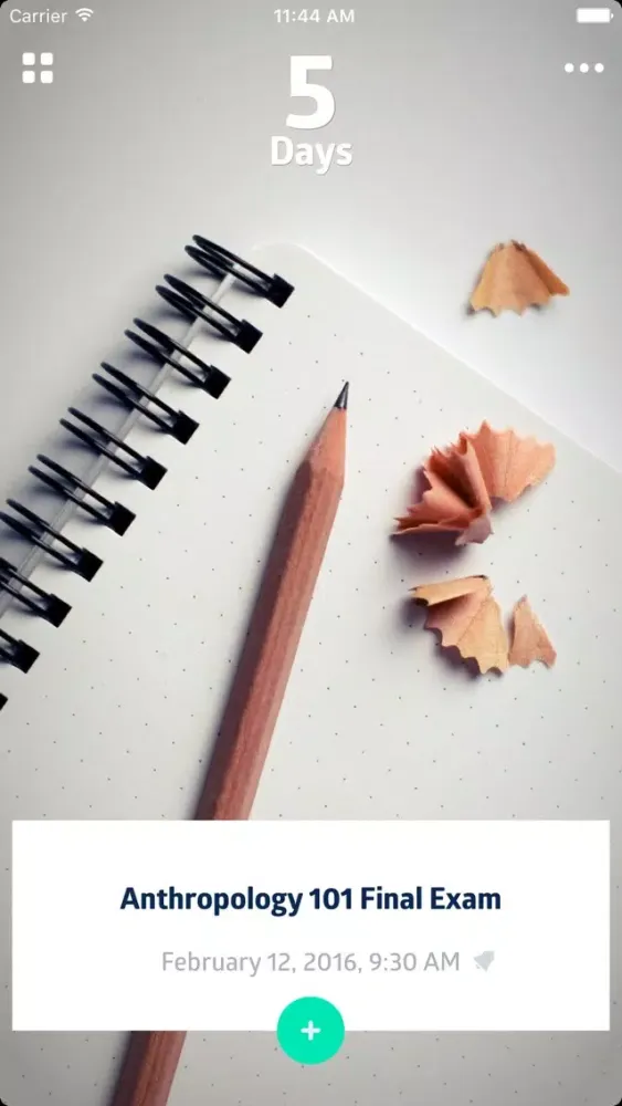 Ảnh chụp màn hình của To:Day - Event planner, to-do list, date countdown & task manager