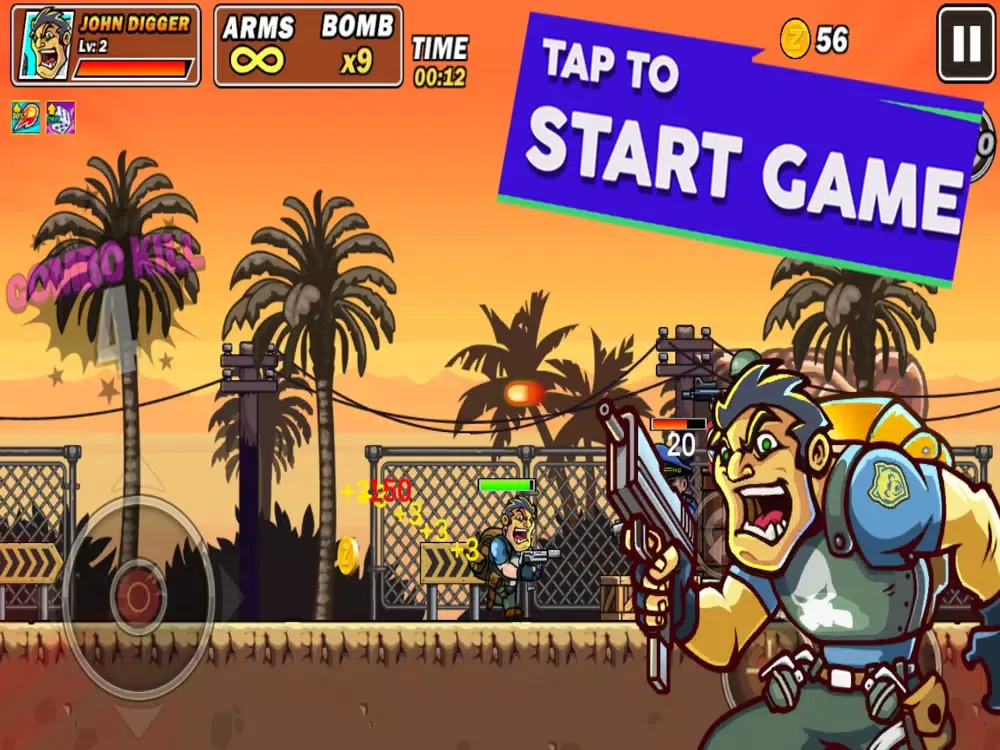 Tangkapan layar Metal Soldiers No Way Home iPad 