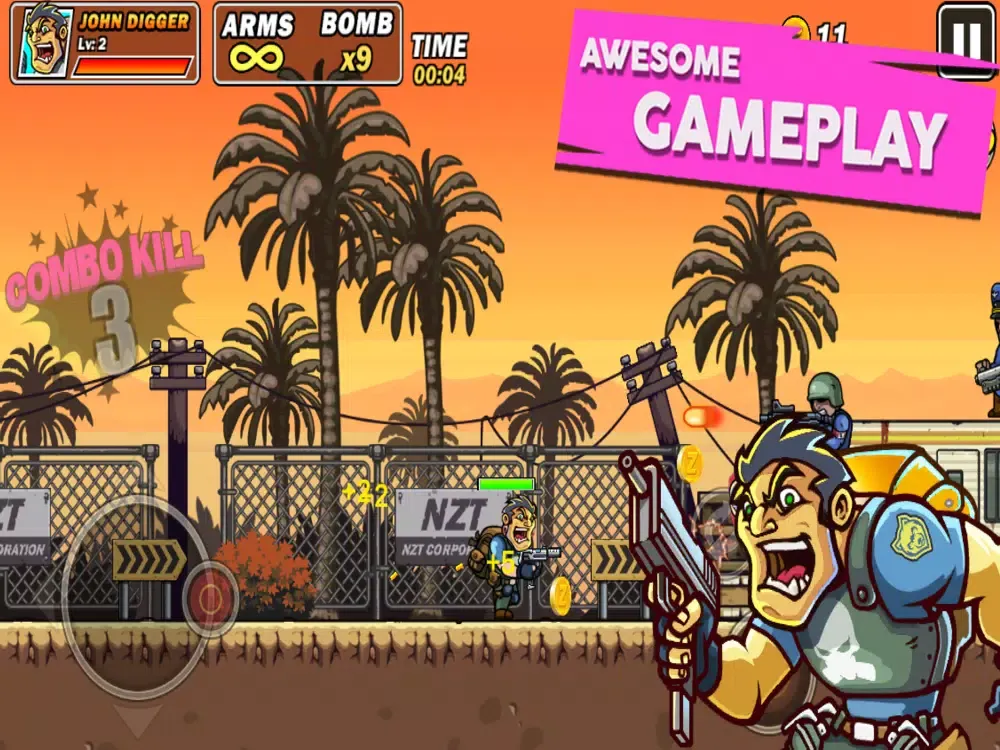 Tangkapan layar Metal Soldiers No Way Home iPad 