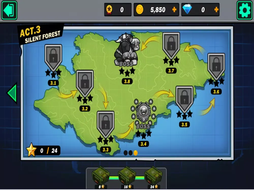 Tangkapan layar Metal Soldiers No Way Home iPad 
