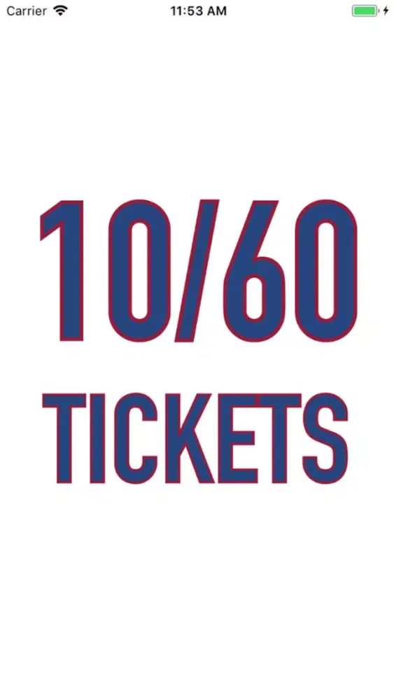 10/60 Cubs Ticket Reminders應用截圖
