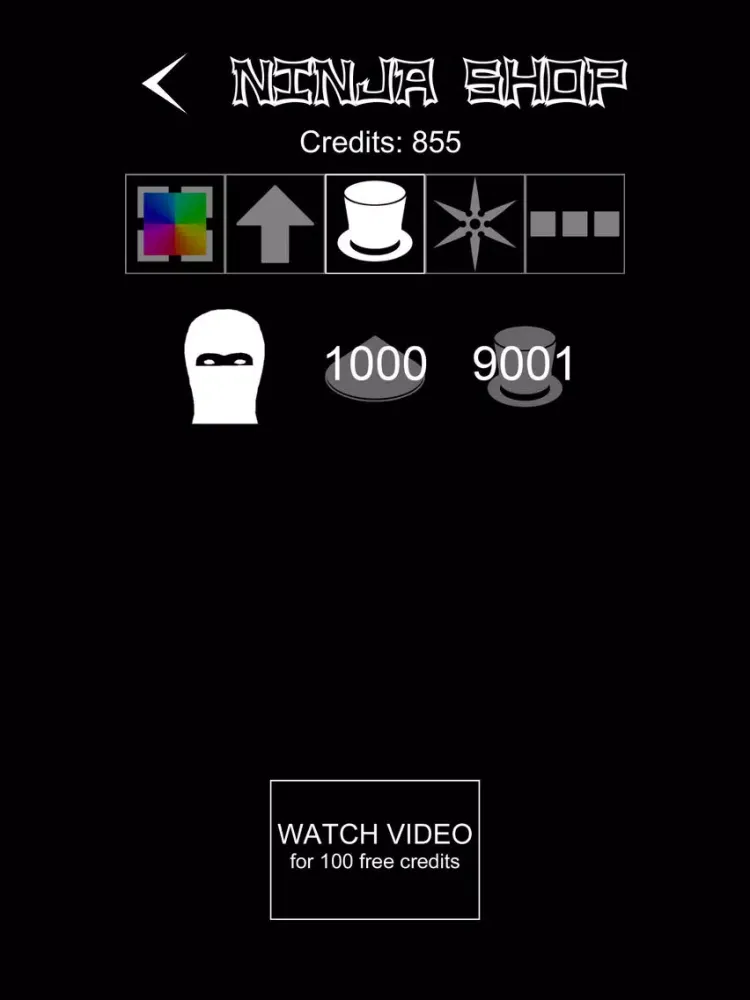 Capturas de tela do Ninja Descent iPad 