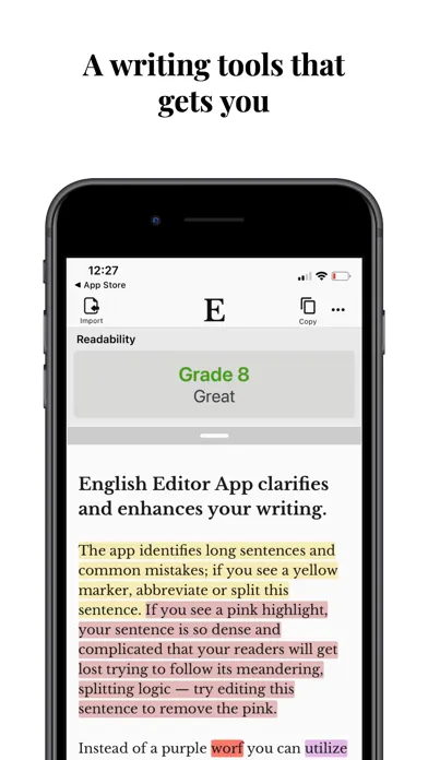 English Editor & Proofreading應用截圖